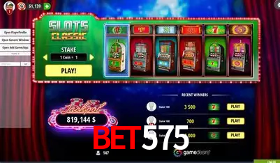 A Popularidade dos Caça-Níqueis no BET575